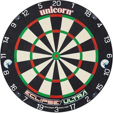 Unicorn Eclipse Ultra Official PDC BristleTunier Board Dartscheibe Steeldart NEU