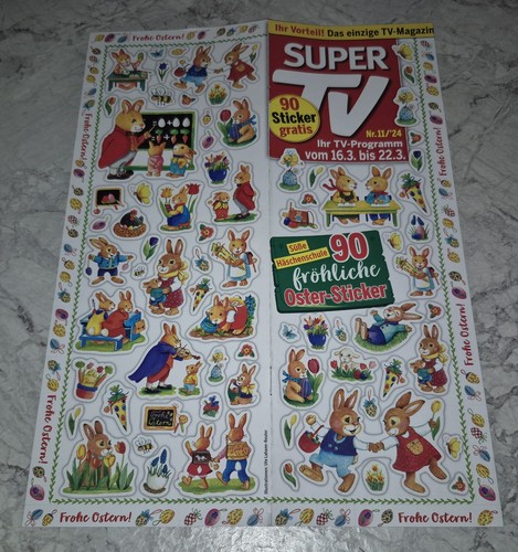 Ostern stickerbogen - stickerbogen, 90