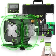 Huepar green cross line - green,