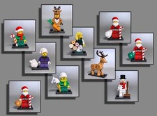 LEGO® Figuren Weihnachten