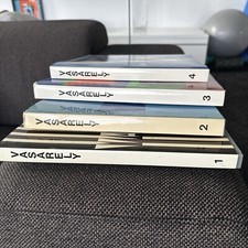 Vasarely 1 - 4 Neuchatel Editions Griffon Bücher Marcel Joray 1 2 3 + 4 englisch