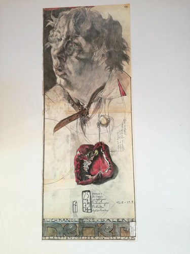 Plakat horst janssen selbst - plakat,