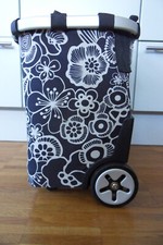 RARITÄT: REISENTHEL CARRYCRUISER 40 L FLEUR SCHWARZ EINKAUFSTROLLEY