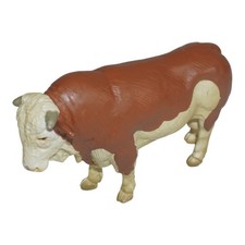 Schleich 13138 Fleckvieh Bulle Rind 1995 Farm Life gebraucht