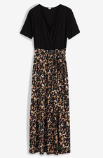 Kleid mit Bindegürtel Gr