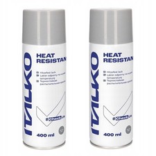 2x Thermolack Spray Silber