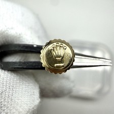 Rolex corona Twinlock 24-600-8 oro 18kt + Tubo - Daytona/ Datejust/Day ORIGINALE