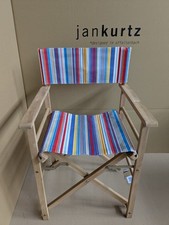 MAXX Ersatzbezug Regiesessel Streifen rot/blau Jan Kurtz