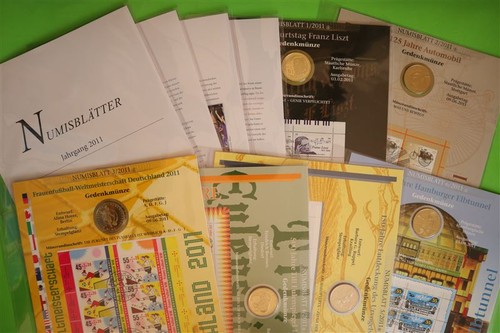 Brd euro numisblätter - euro,