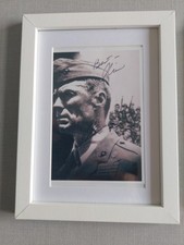 RARITÄT  ORIGINAL  AUTOGRAMM   CLINT EASTWOOD  HEARTBREAK RIDGE  SAMMLUNG  