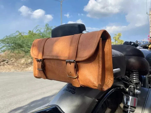 Leder motorrad tasche - leder,