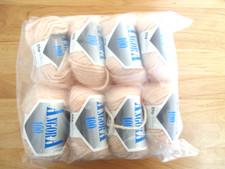 8 x 25 g  reine Angora Wolle