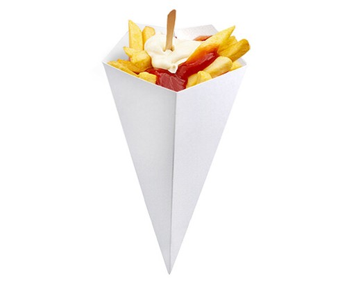 Spitztüten pappe weiß - pappe,