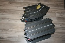 Carrera Evolution/Digital: Großes Konvolut diverse Fahrbahnteile mit Flugrost