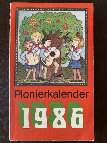 Pionierkalender 1986 schule - 1986,,