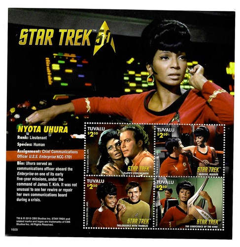 Tuvalu 2016 nyota uhura - 2016:,
