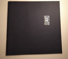 Rolls Royce Prospekt aus den 1990ger Jahren Silver Cloud Silver Shadow