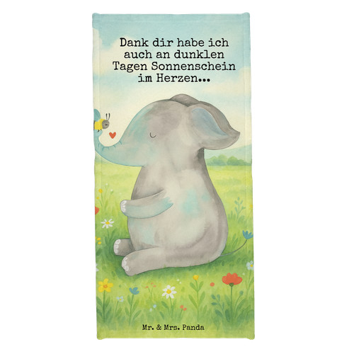 Badehandtuch elefant biene - elefant,