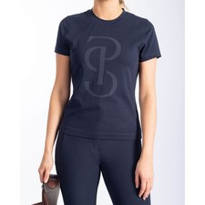 PS of Sweden Navy S T-Shirt Damen Signe Shirt Kurzarm