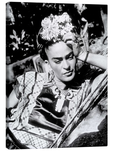 Leinwandbild frida kahlo - leinwandbild, in