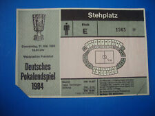 84 Ticket DFB Pokalfinal Bayern München Borussia Mönchengladbach Eintrittskarte