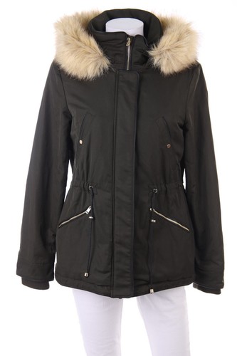 Zara trf parka fake - zara, fur