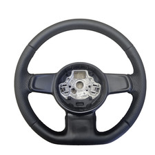 VW UP 1S 2011-2016  Leder Lenkrad Neu Beziehen bezogen schwarze Naht 1S0419091