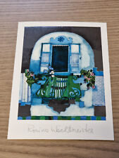 Bild von Rosina Wachtmeister - Altes Haus mit Balkon