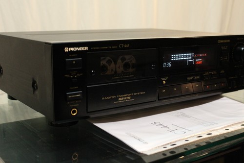 Pioneer 445 hifi kassetten - pioneer, ct-445