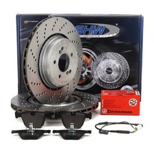 SHW Bremsscheiben + ZIMMERMANN