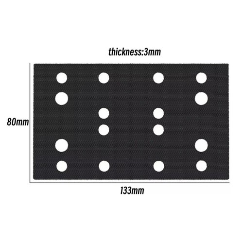 Stück schleifschuh 80x133mm - stück,