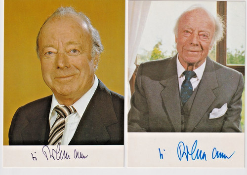 Heinz rühmann autogramm - heinz,