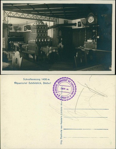 Ansichtskarte schrattenwang - ansichtskarte,