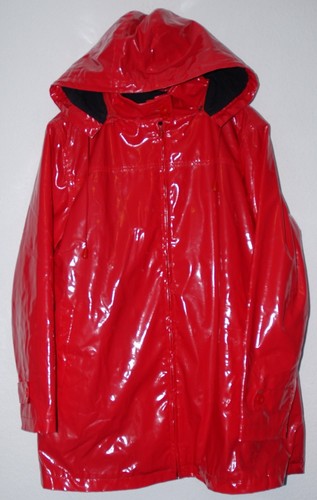Tolle hoch glanz regenjacke - tolle,