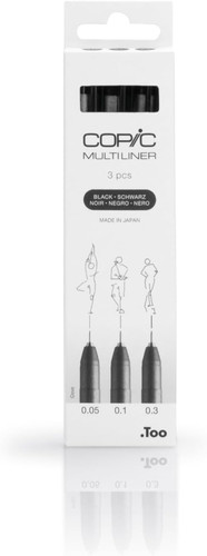 Copic multiliner set - copic, set,