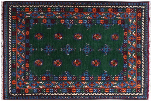 Afghan akcha rang dar - rang, teppich