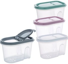 Küchen Vorratsdose Schüttdose Müslibox Zucker Mehl Salz Box 1,1L. 12x18,5x11,5cm