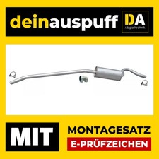 Mittelschalldämpfer für