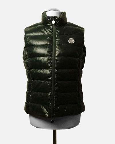Moncler steppweste dunkelgrün - moncler,