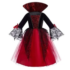 Gothic Vampir Mädchen Kleid