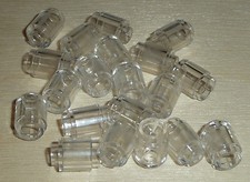 Nr.6101 Lego 3062b Steine 20 rund 1x1 transparent klar -  Trans-Clear