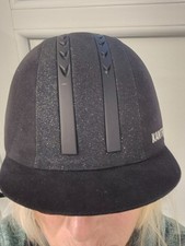 Reithelm für Kinder, schwarz, Größe 55 in sehr gutem Zustand