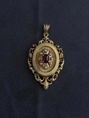 Antikes vintage medaillon - antikes,