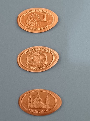 Elongated coins - elongated, "