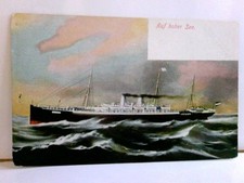 Auf hoher See. Alte Künstler