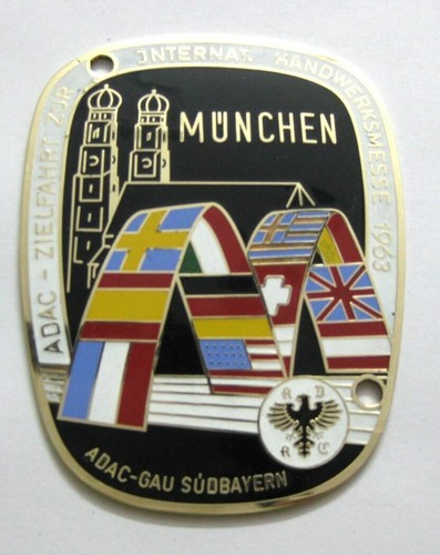 Munich bavaria rallye 1963 - munich,