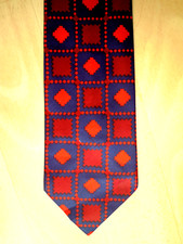 Krawatte Schlips Binder Vintage 100% Reyon