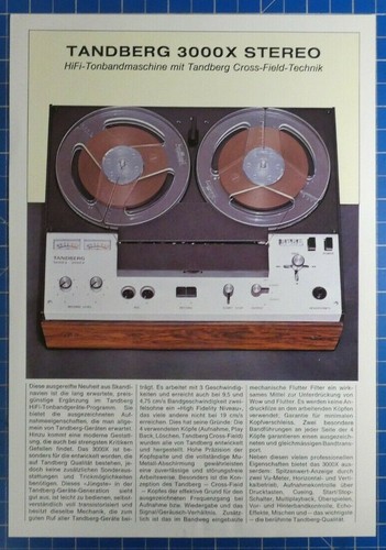 Tandberg 3000x stereo hifi - 3000x,