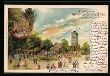 Lithographie Wilthen, Gasthaus