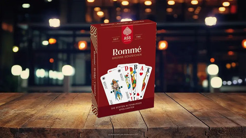 Kartenspiel senioren rommé - kartenspiel, senioren-rommé